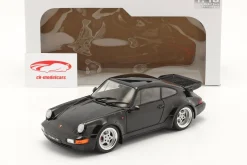 Porsche 911 (964) Turbo Baujahr 1990 schwarz 1:18 Solido