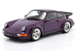 Porsche 911 (964) Turbo Baujahr 1990 violett-blau metallic 1:18 Solido