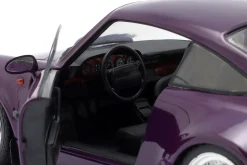 Porsche 911 (964) Turbo Baujahr 1990 violett-blau metallic 1:18 Solido