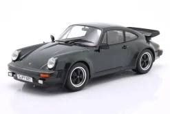 Porsche 911 (930) Turbo 3.3 Coupe Baujahr 1977 dunkelgrün metallic 1:18 KK-Scale