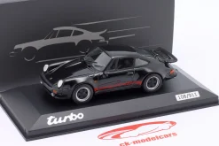 Porsche 911 (930) Turbo 50 Jahre Porsche Design schwarz 1:43 Minichamps