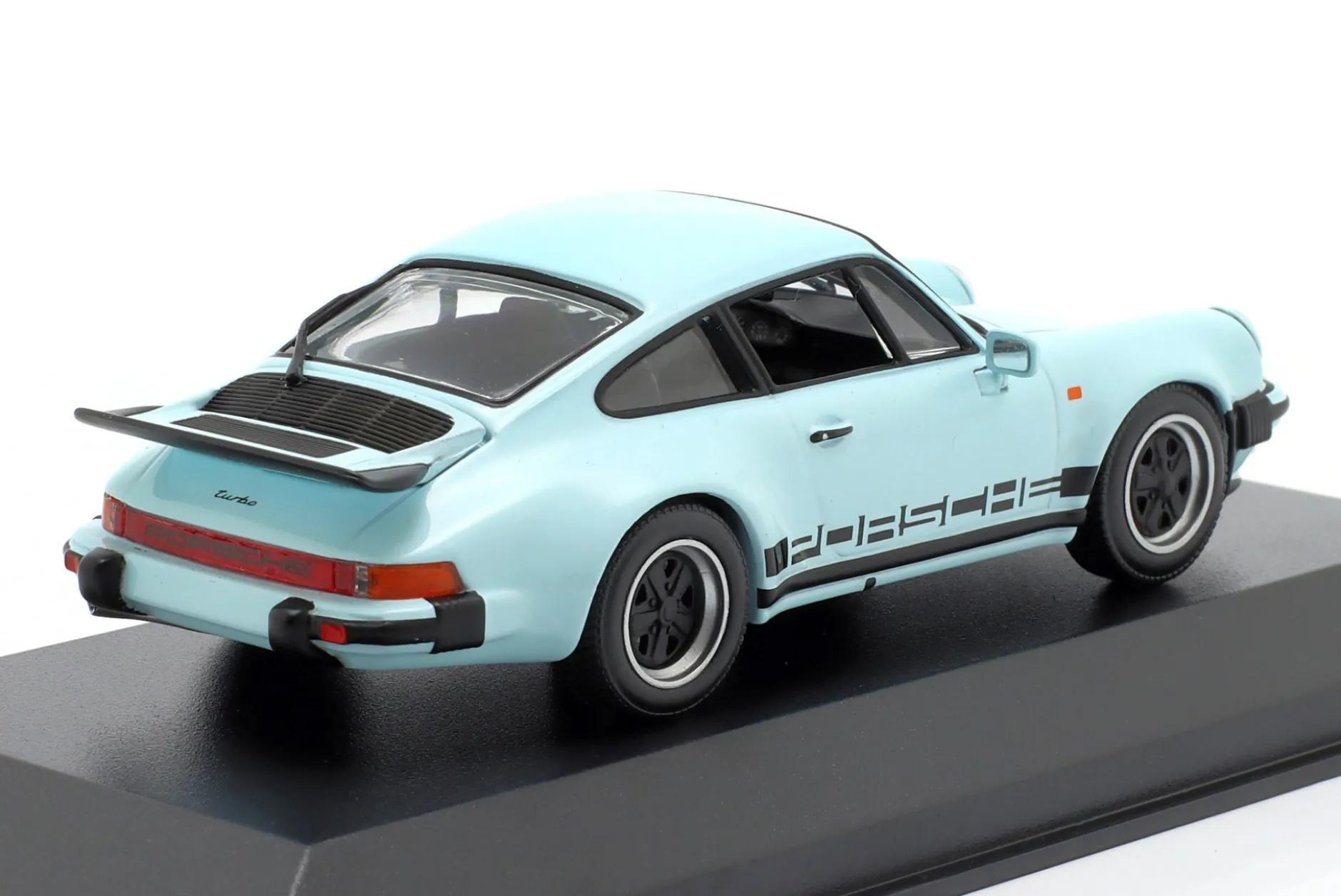 Porsche 911 (930) Turbo 50 Jahre Singapur polarblau 1:43 Minichamps