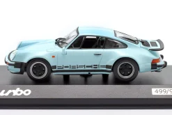 Porsche 911 (930) Turbo 50 Jahre Singapur polarblau 1:43 Minichamps