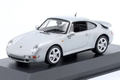 Porsche 911 Turbo S (993) Baujahr 1995 silber metallic 1:43 Minichamps