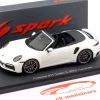 Porsche 911 (992) Turbo S Cabriolet Baujahr 2021 weiß 1:43 Spark