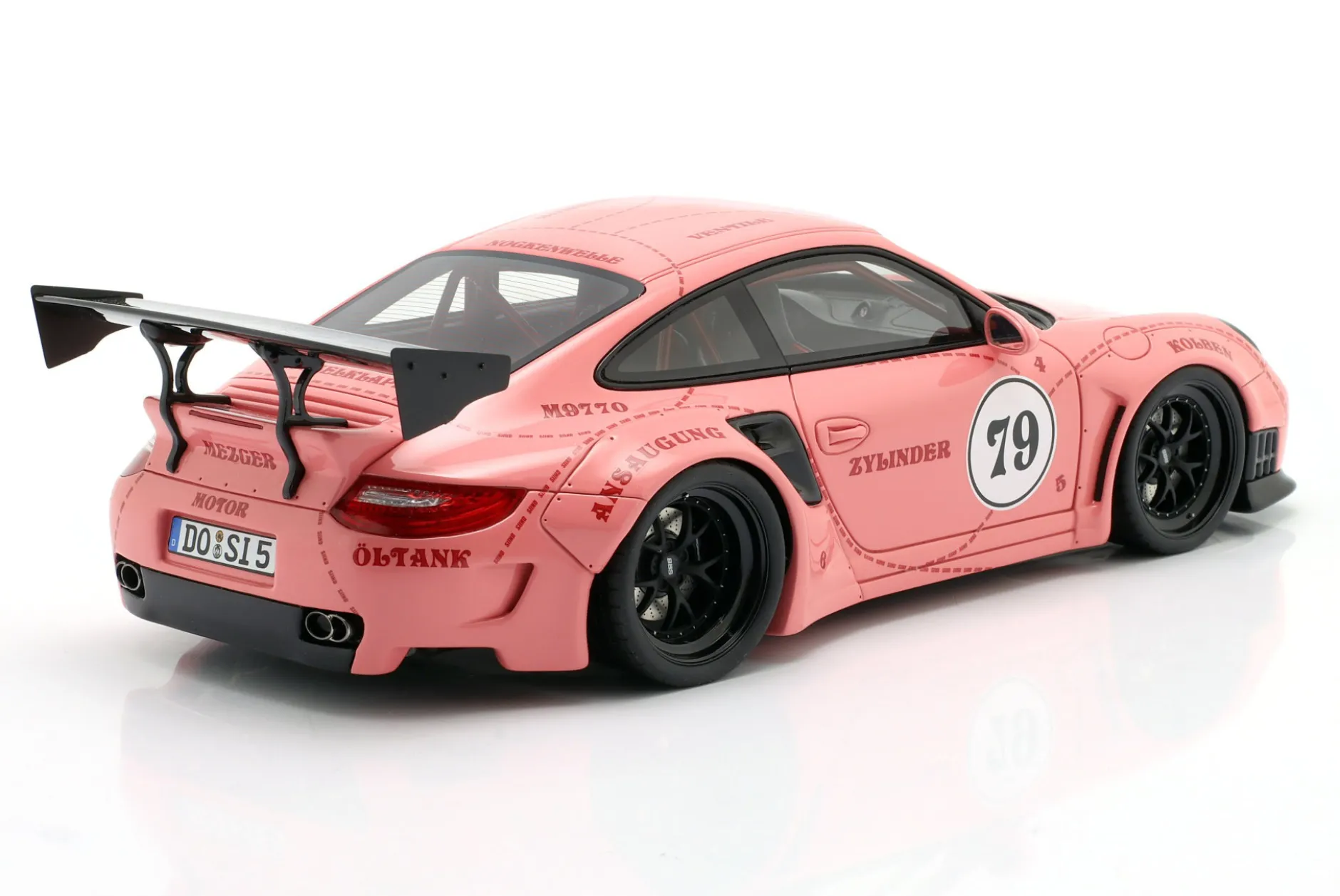 Porsche 911 Turbo S LBWK Sidney Hoffmann "Die Sau" Signature Edition 1:18 WERK83