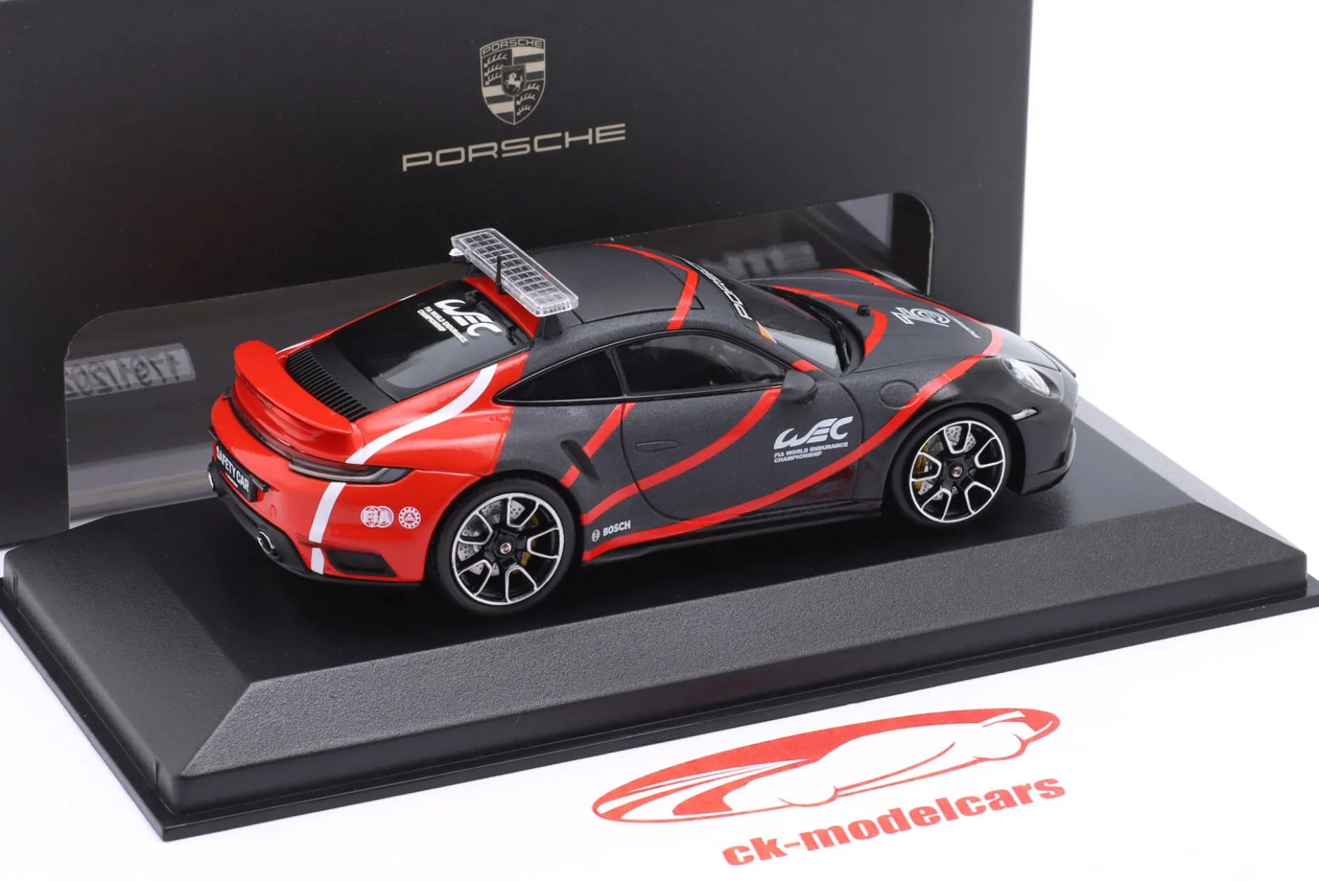 Porsche 911 (992) Turbo S Safety Car WEC 2023 1:43 Minichamps
