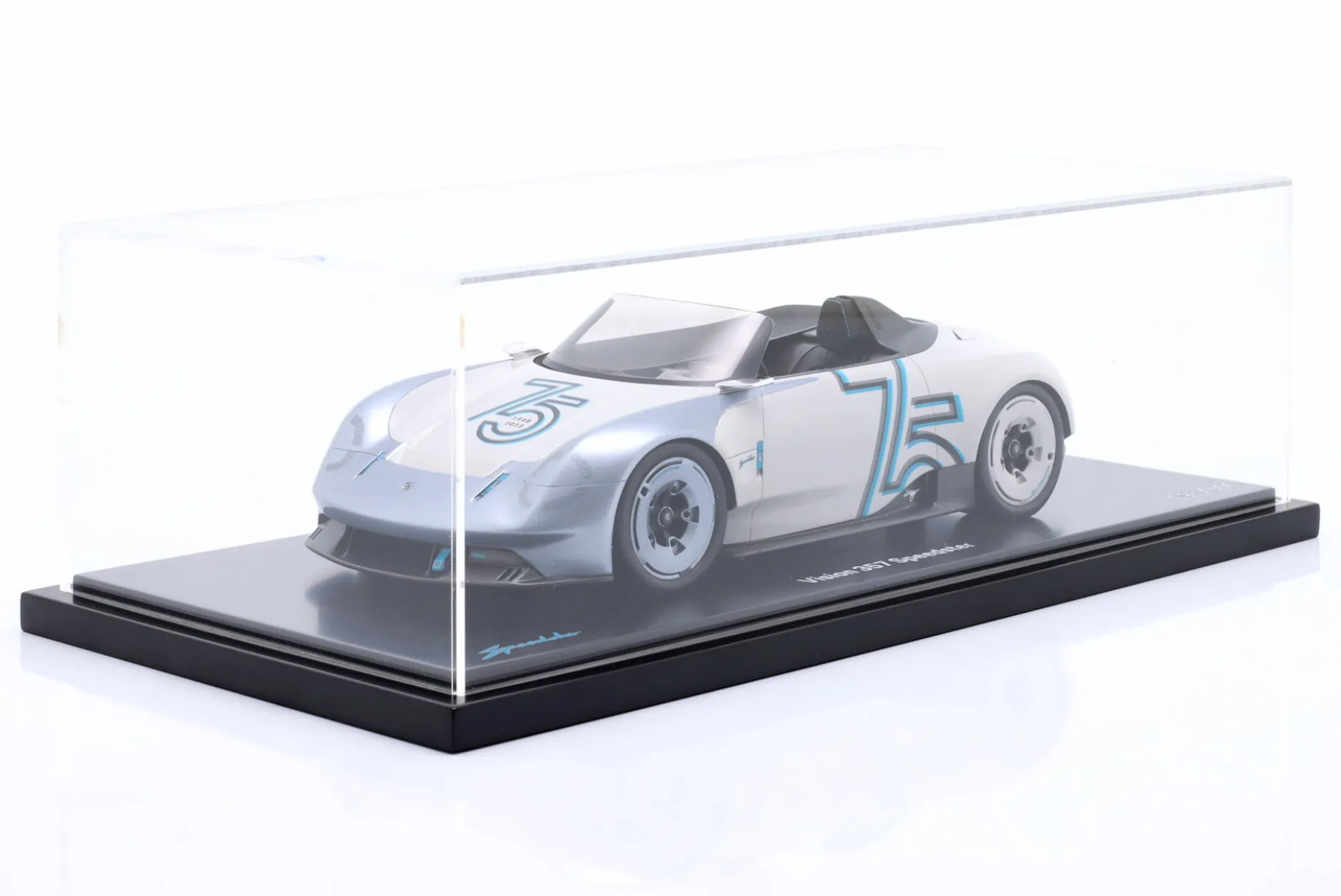 Porsche Vision 357 Speedster weiß / grau 1:18 Spark