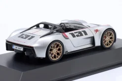 Porsche Vision Spyder Baujahr 2020 silber 1:43 Spark