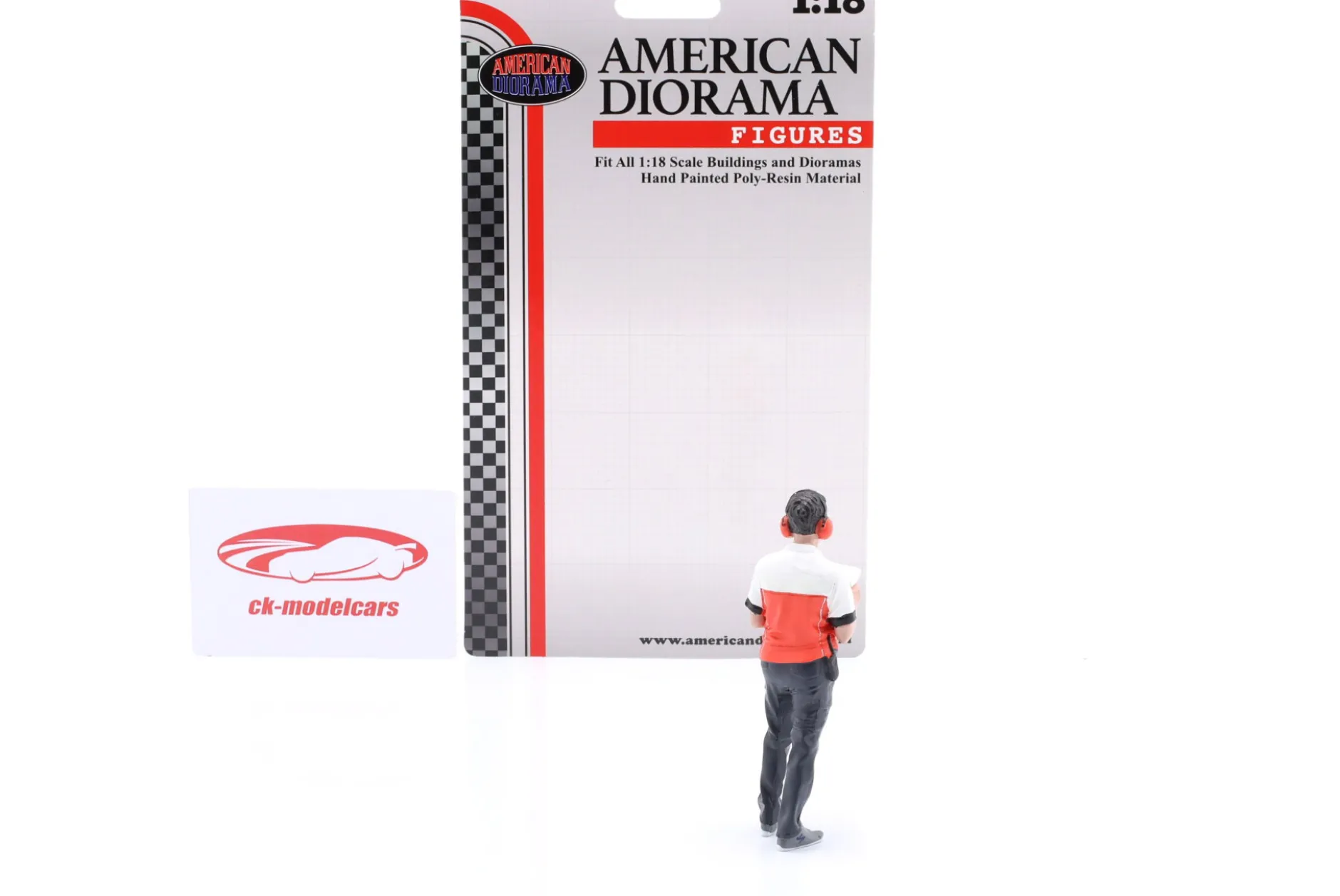 Race Crew Figur #3 1:18 American Diorama
