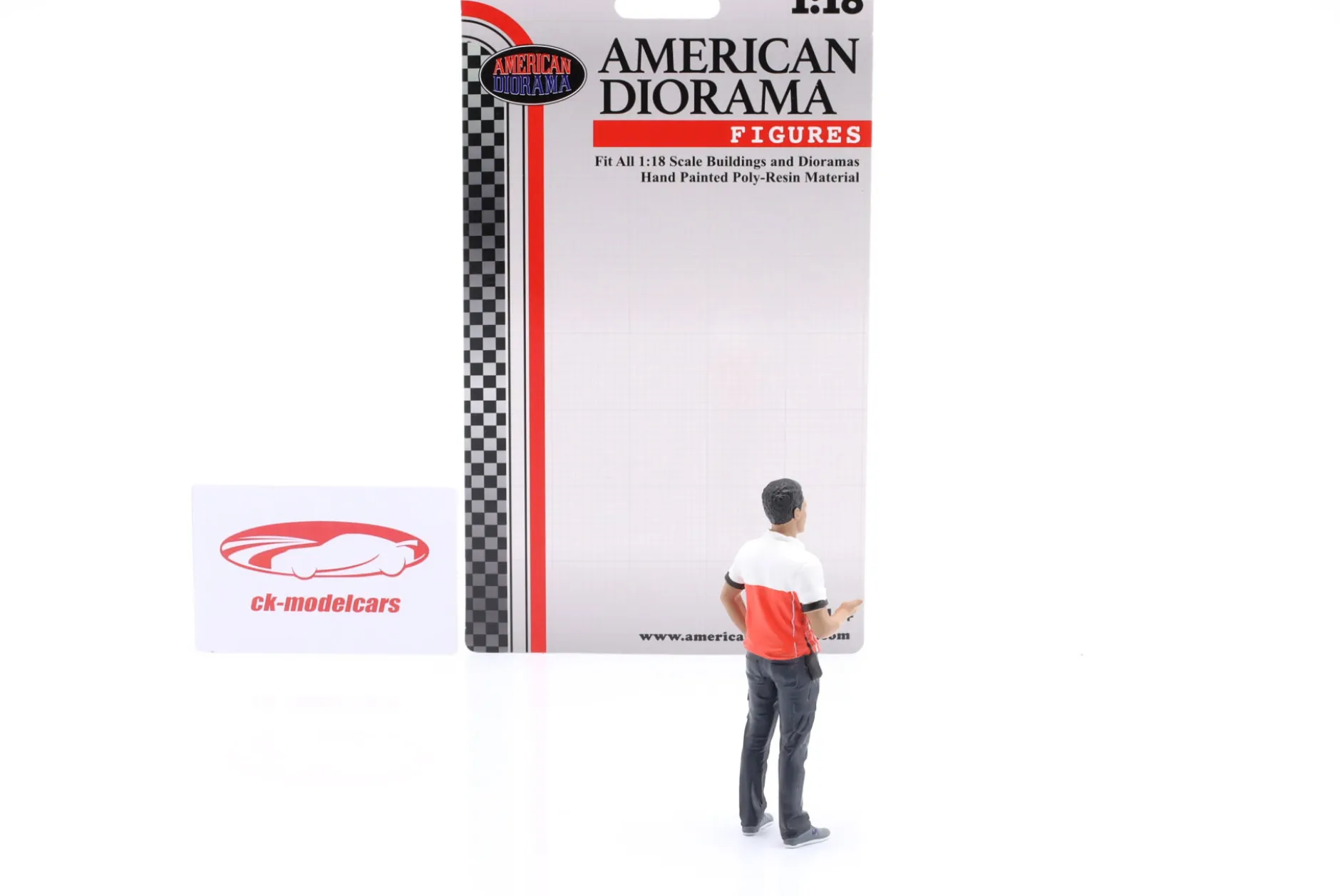 Race Crew Figur #4 1:18 American Diorama