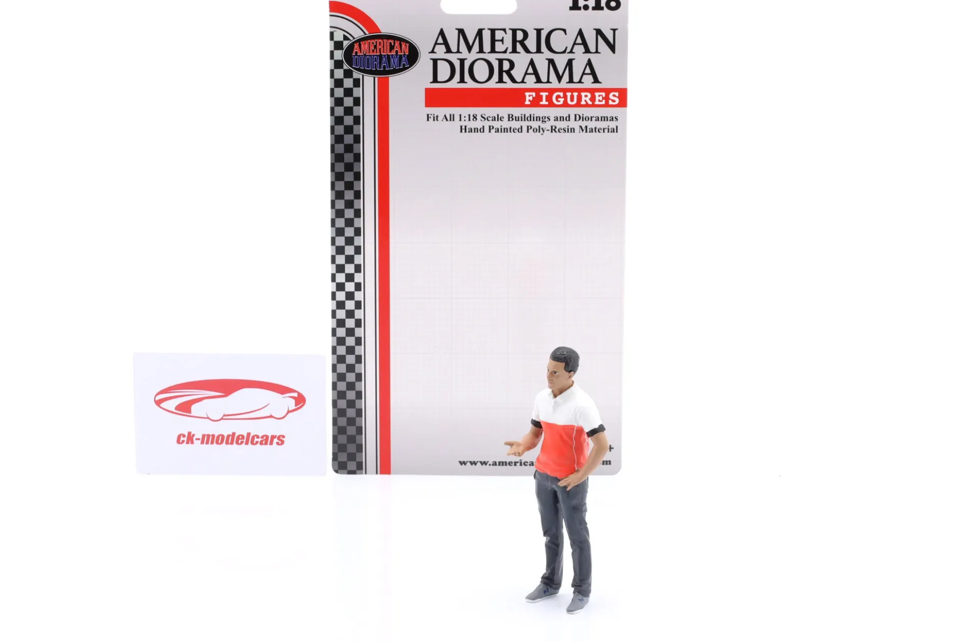 Race Crew Figur #4 1:18 American Diorama