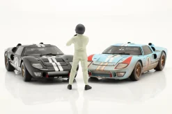 Race Day Serie 1 Figur #1 Rennfahrer 60er Jahre 1:18 American Diorama
