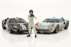 Race Day Serie 1 Figur #1 Rennfahrer 60er Jahre 1:18 American Diorama