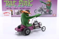 Rat Fink T-Bucket mit Figur lila / grün 1:18 GMP