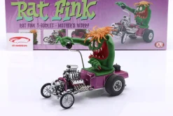 Rat Fink T-Bucket mit Figur lila / grün 1:18 GMP