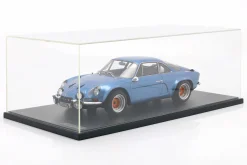 Renault Alpine A110 1800 Coupe Gr.4 1973 blau metallic mit Vitrine 1:8 GT-Spirit
