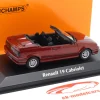 Renault 19 Cabriolet Baujahr 1991 rot metallic 1:43 Minichamps