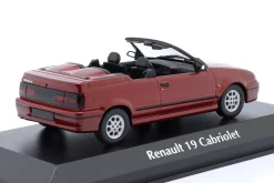Renault 19 Cabriolet Baujahr 1991 rot metallic 1:43 Minichamps