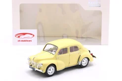 Renault 4CV Baujahr 1961 gelb / beige 1:18 Solido