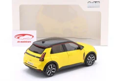 Renault 5 E-Tech Baujahr 2024 pop gelb 1:18 Solido