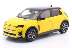 Renault 5 E-Tech Baujahr 2024 pop gelb 1:18 Solido