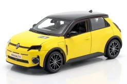Renault 5 E-Tech electric Baujahr 2024 gelb 1:24 Bburago