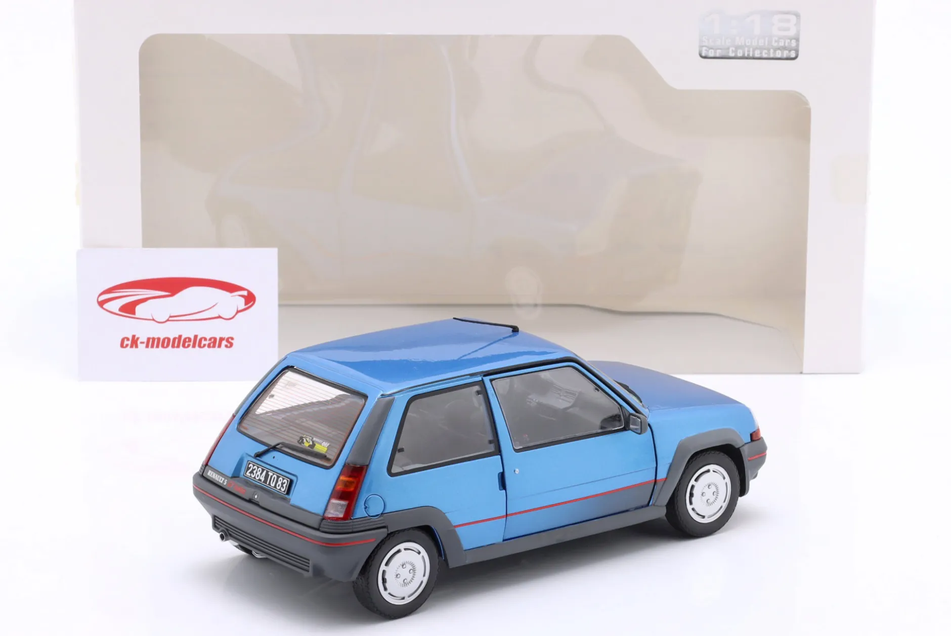 Renault 5 GT Turbo MK1 Baujahr 1985 Alpine blau 1:18 Solido