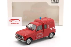 Renault 4LF4 Feuerwehr Baujahr 1976 rot 1:18 Solido