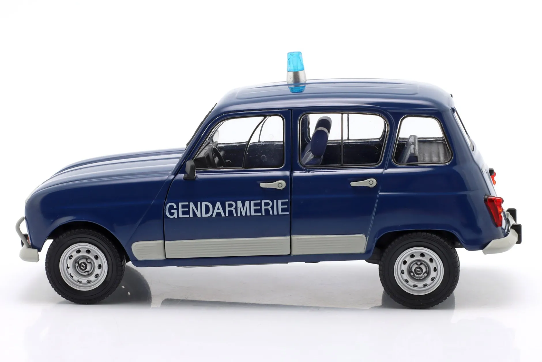Renault 4L Turbo Polizei Baujahr 1962 blau 1:18 Solido