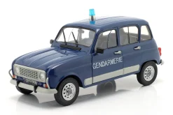 Renault 4L Turbo Polizei Baujahr 1962 blau 1:18 Solido