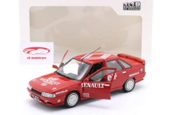 Renault 21 Turbo Mk1 Geschwindigkeitsrekord auf Eis 1988 rot 1:18 Solido