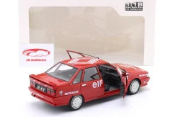 Renault 21 Turbo Mk1 Geschwindigkeitsrekord auf Eis 1988 rot 1:18 Solido