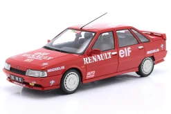 Renault 21 Turbo Mk1 Geschwindigkeitsrekord auf Eis 1988 rot 1:18 Solido