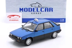 Renault 11 TXE Taxi Baujahr 1985 blau metallic 1:18 ModelCar Group