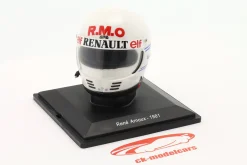 Rene Arnoux #16 Equipe Renault Elf Formel 1 1981 Helm 1:5 Spark Editions