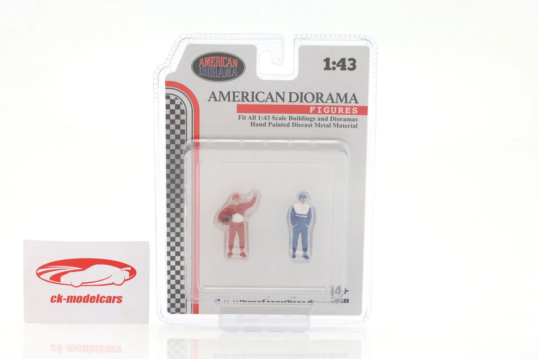Renn-Legenden 90er Jahre Figuren-Set 1:43 American Diorama
