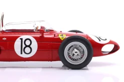 Richie Ginther Ferrari 156 Sharknose #18 Frankreich GP Formel 1 1961 1:18 WERK83