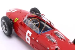Richie Ginther Ferrari 156 Sharknose #6 3rd Belgien GP Formel 1 1961 1:18 WERK83