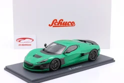 Rimac Nevera Baujahr 2022 grün 1:18 Schuco
