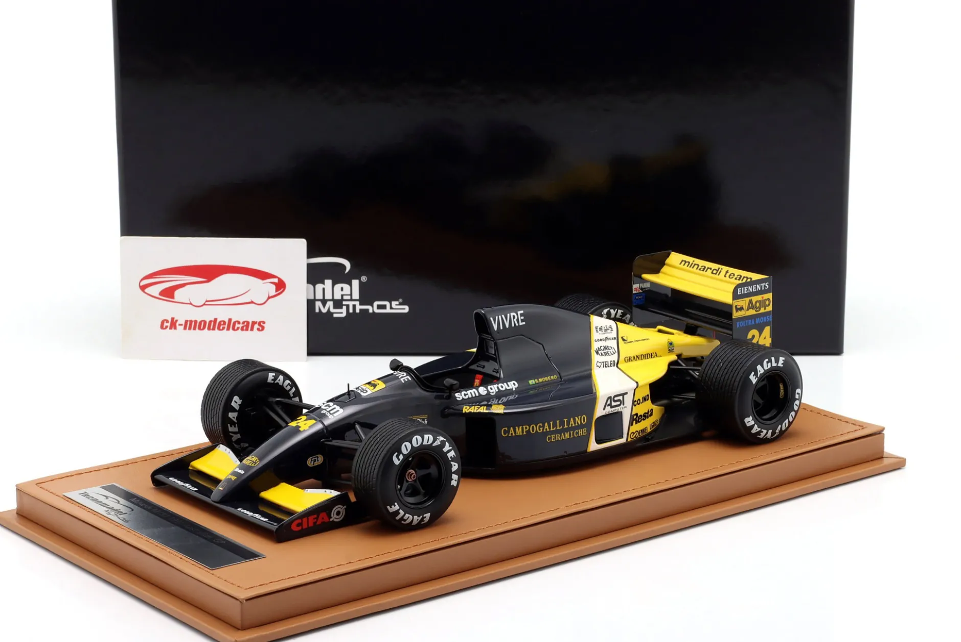 Roberto Moreno Minardi M191 #24 Australien GP Formel 1 1991 1:18 Tecnomodel