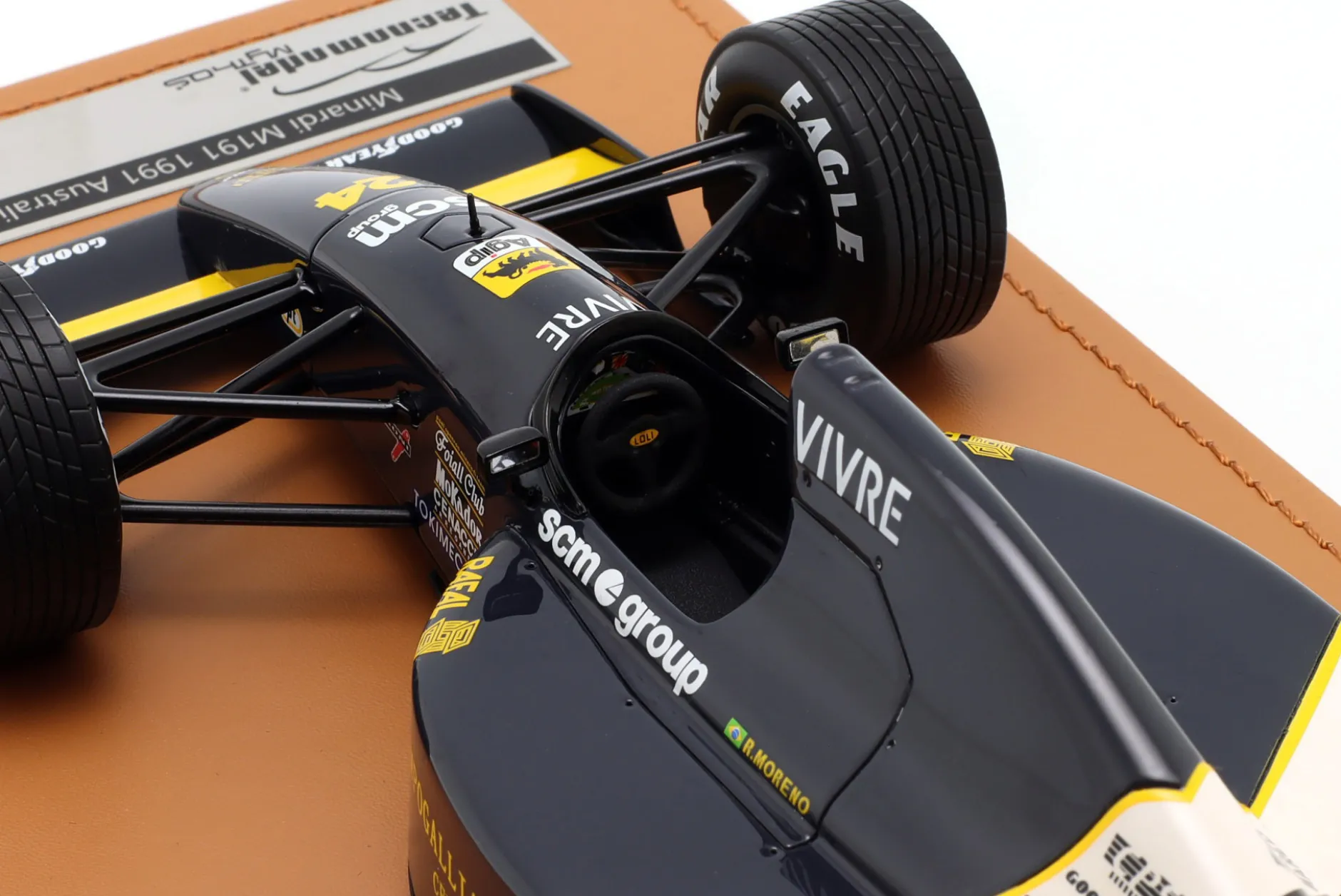Roberto Moreno Minardi M191 #24 Australien GP Formel 1 1991 1:18 Tecnomodel