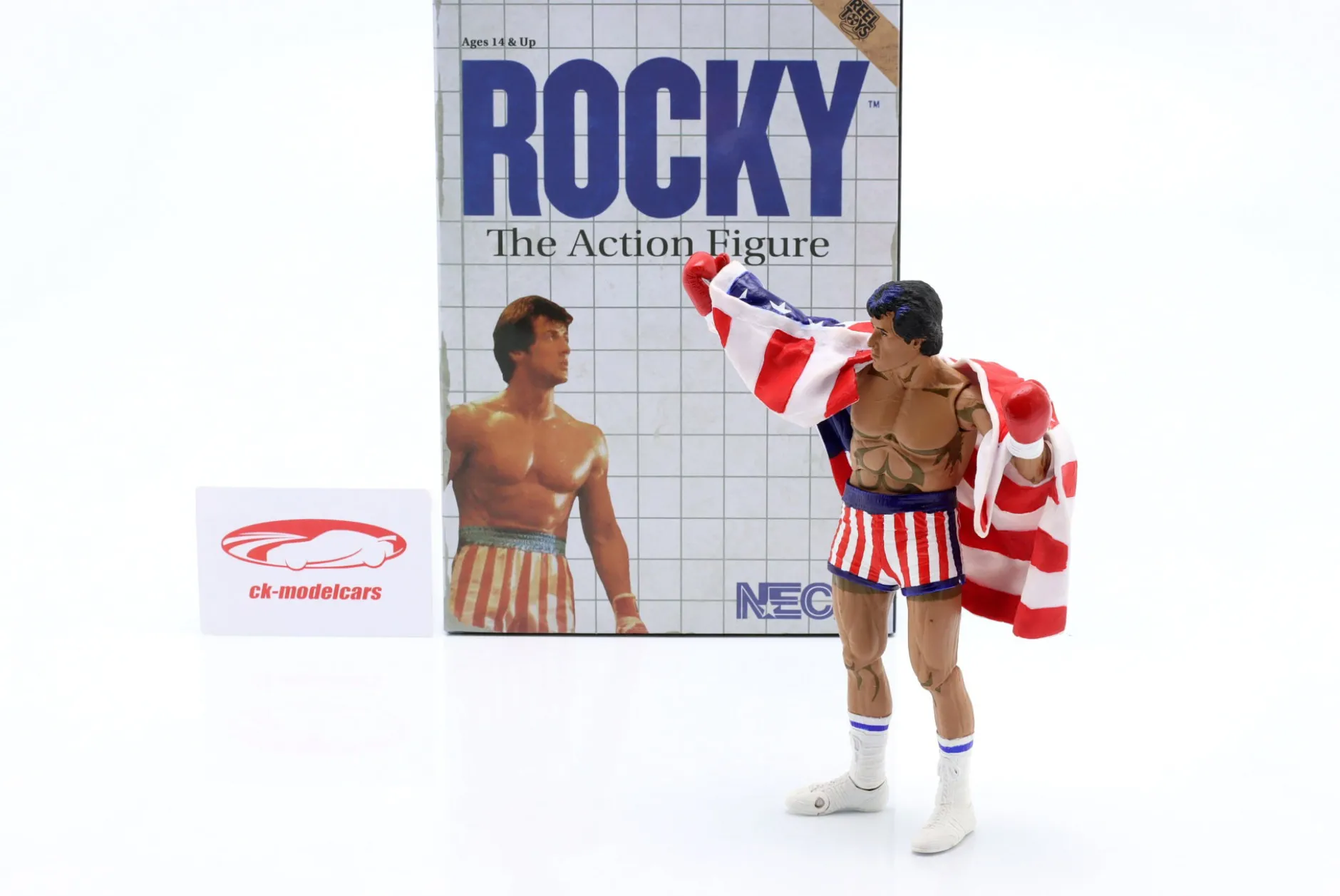 Rocky Action-Figur in Videospiel-Optik 17,8cm Neca