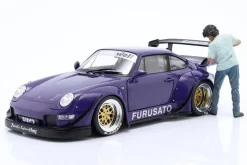RWB-Legende Akira Nakai San Figur #3 mit Bohrmaschine 1:18 American Diorama