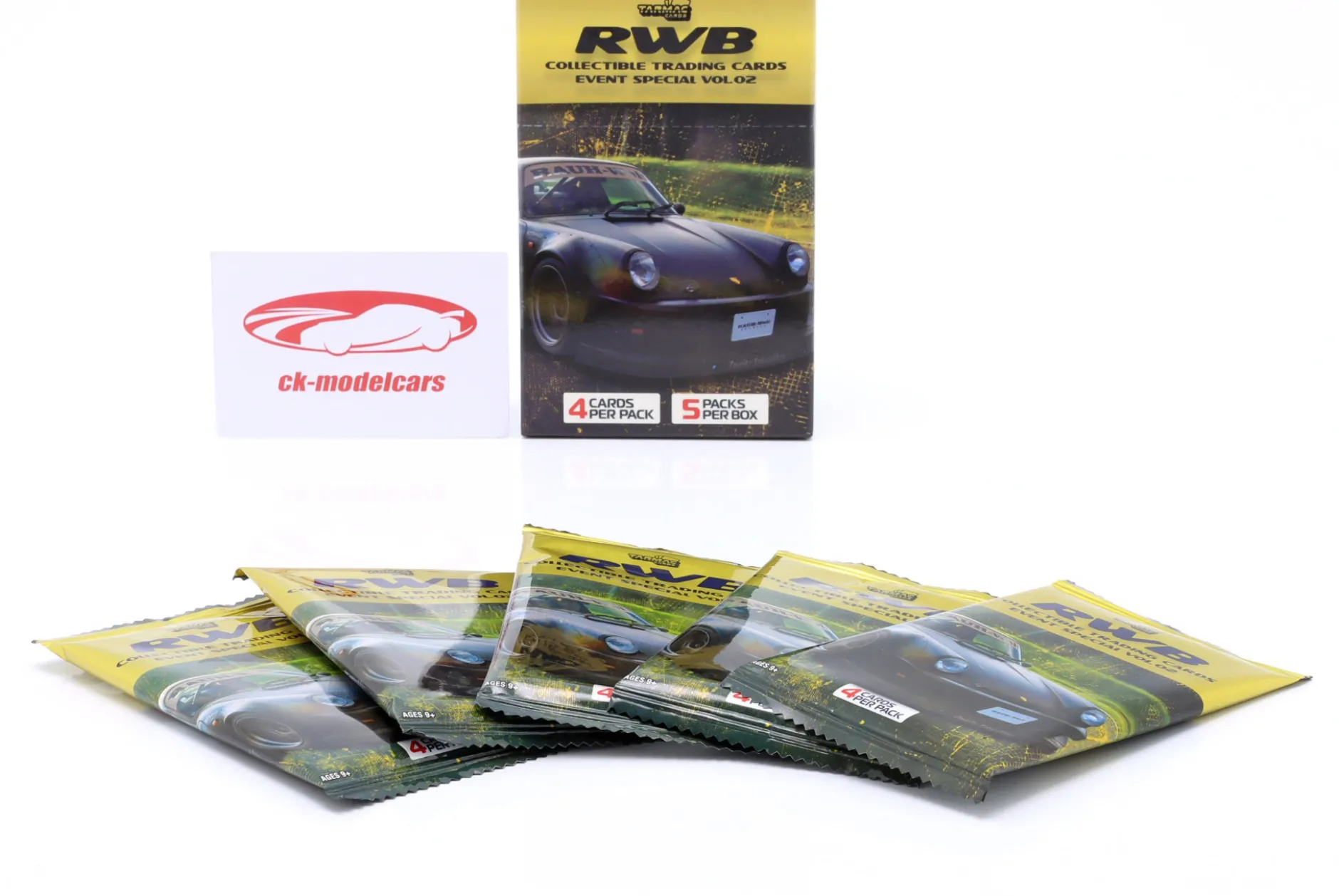 RWB Rauh-Welt Trading Cards zum Sammeln Vol.02 (Box mit 5 Päckchen) Tarmac Cards