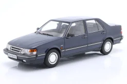 Saab 9000 CD Turbo Baujahr 1990 dunkelblau 1:18 Triple9