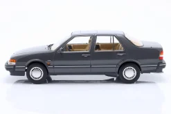 Saab 9000 CD Turbo Baujahr 1990 grau metallic 1:18 Triple9