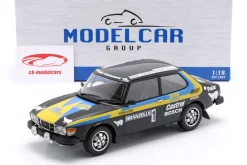Saab 99 EMS #1 Rallye Schweden 1977 Eklund, Cederberg 1:18 ModelCar Group