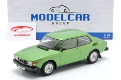 Saab 99 Turbo Baujahr 1977 grün metallic 1:18 ModelCar Group