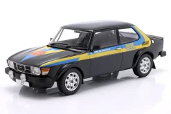 Saab 99 Turbo Baujahr 1977 schwarz / Dekor 1:18 ModelCar Group